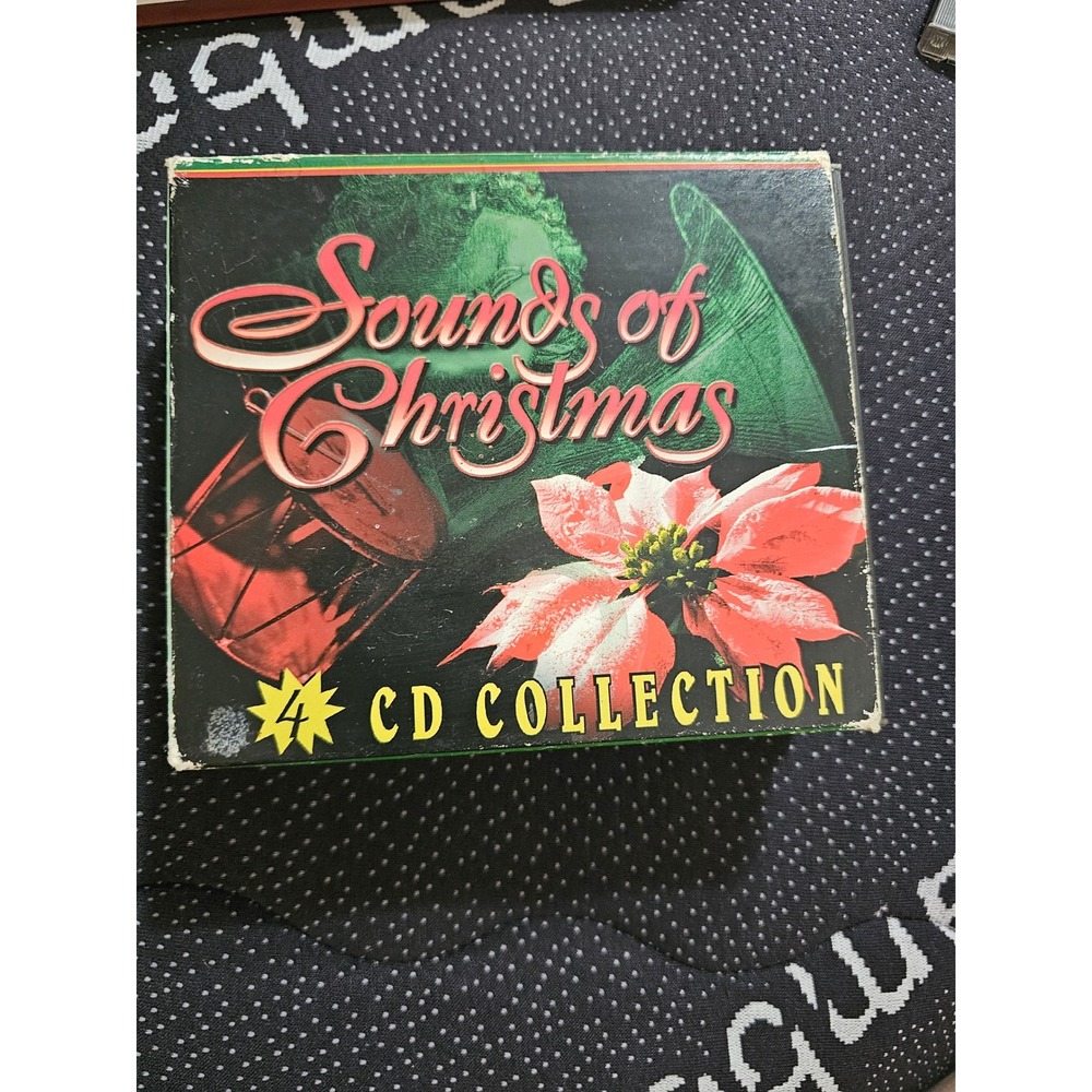 Sounds of Christmas 4 CD Collection Freddie Jackson Jazz Piano Choral Box Set